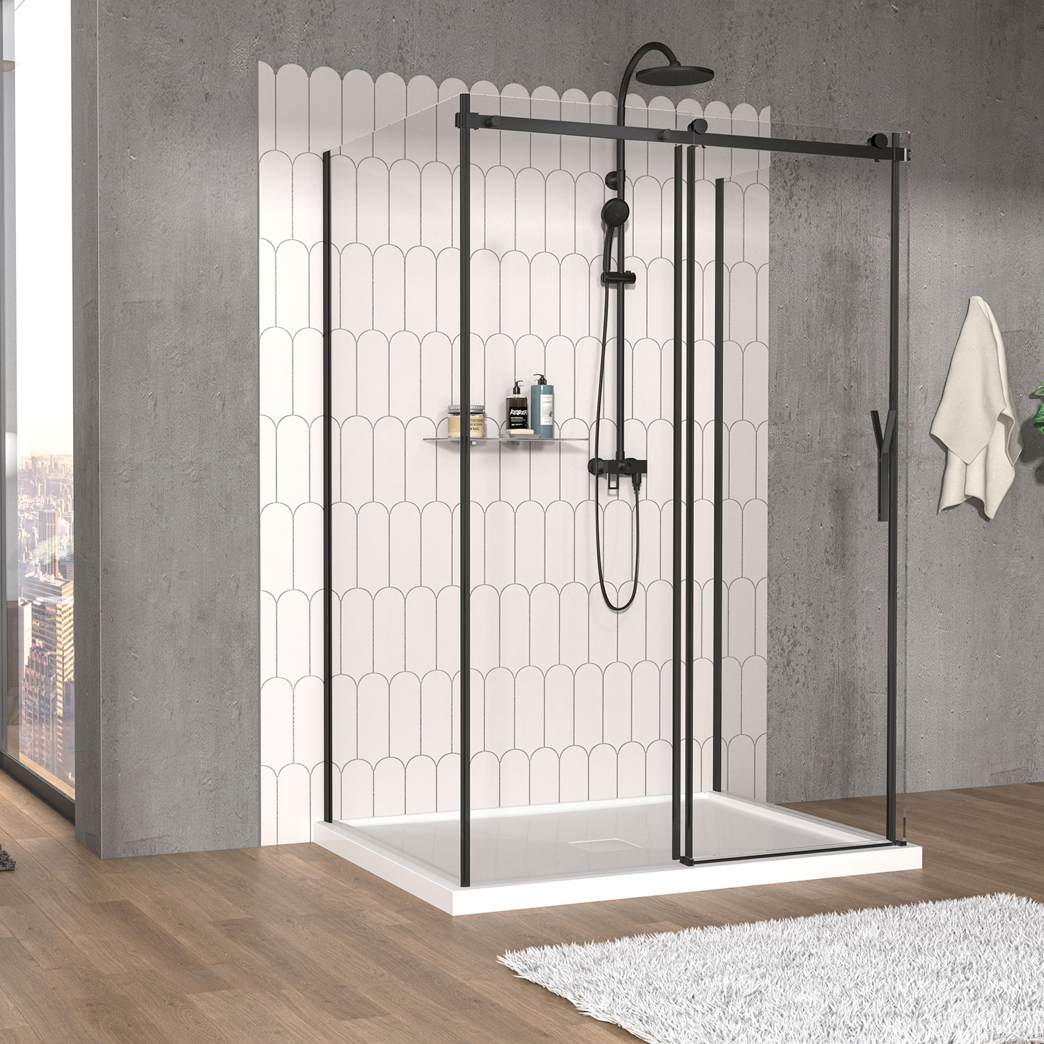 Shower door 54